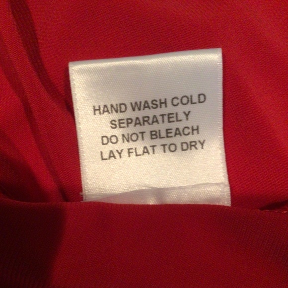 So comfortable! Red Slinky Brand flare sleeve top, size medium. - Picture 4 of 4